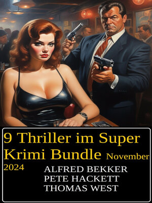 cover image of 9 Thriller im Super Krimi Bundle November 2024